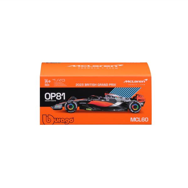 Imagem de Carrinho de Fórmula 1 Mclaren Racing Mcl60 OP81 (2023) -1:43