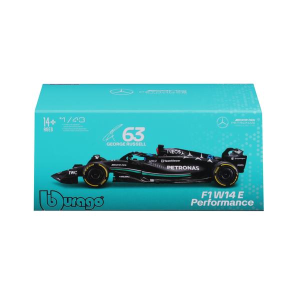 Imagem de Carrinho de Fórmula 1 Mercedes-Amg W14 (2023) W/ Driver 1:43