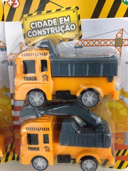 Imagem de Carrinho de Fricção 02 Peças Construção resistente