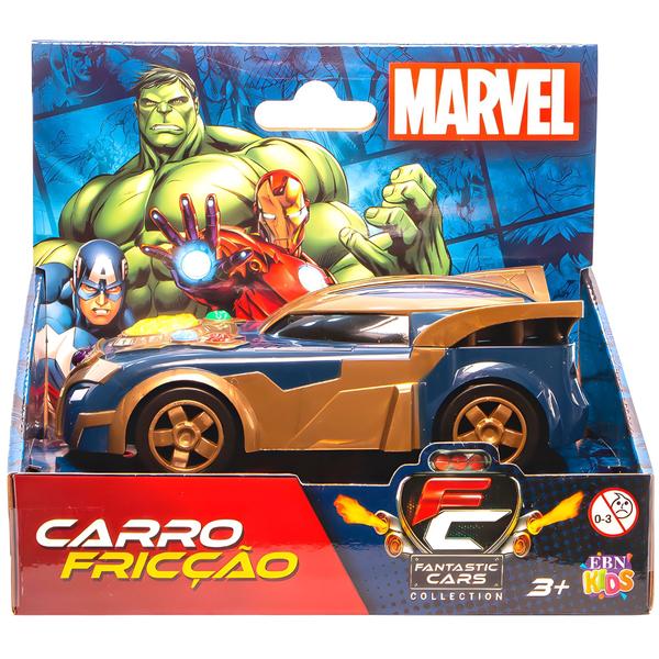 Imagem de Carrinho De Fricção Fantastic Cars Thanos Avengers Marvel Carro De Brinquedo - EBN Kids