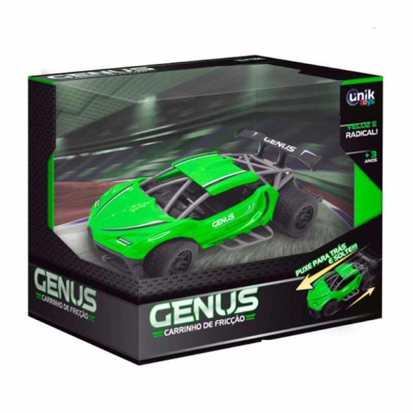 Imagem de Carrinho de Fricção Genus CG2212-VD - UnikToys