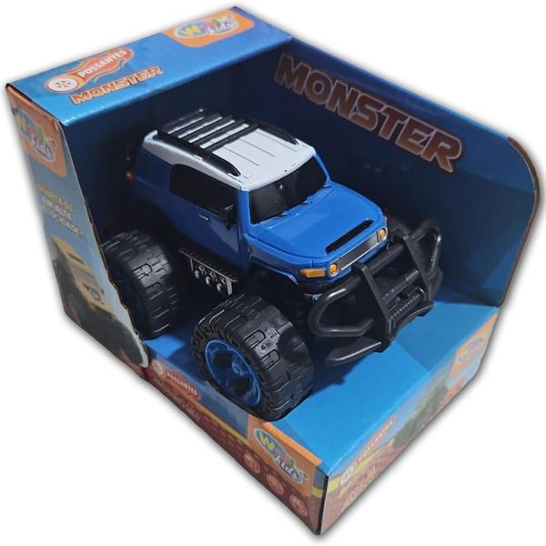 Imagem de Carrinho De Fricção Monster Trucks Possantes Wellkids ul E