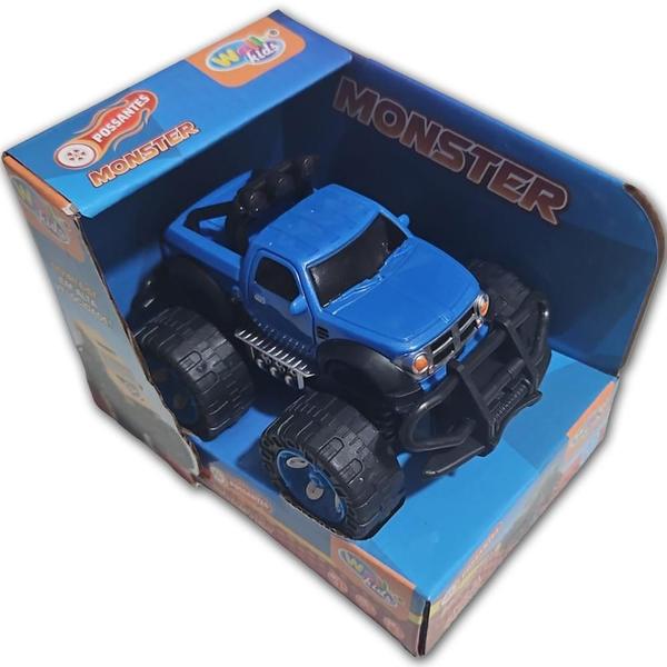 Imagem de Carrinho De Fricção Monster Trucks Possantes Wellkids ul L