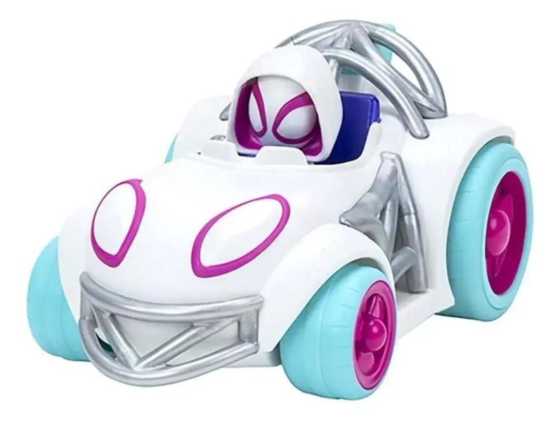 Carrinho De Friccao Spidey Friends Ghost Spider 2371 Sunny - Sunny Brinquedos Imagem de Carrinho De Friccao Spidey Friends Ghost Spider 2371 Sunny