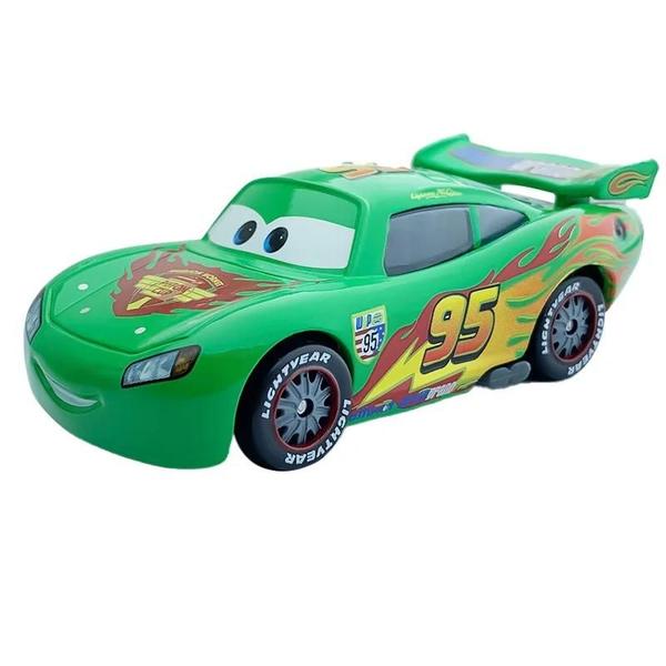 Imagem de Carrinho de Metal Die-Cast Relâmpago McQueen e Jackson Storm - Disney Pixar - Presente Infantil