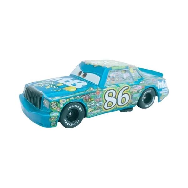 Imagem de Carrinho de Metal Die-Cast Relâmpago McQueen e Jackson Storm - Disney Pixar - Presente Infantil