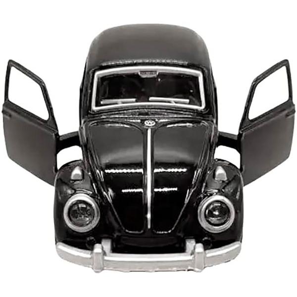 Imagem de Carrinho de Metal Fusca McFive Die-Cast Model 1981 Escala 1:32 Preto 6836-18 - Dorémi