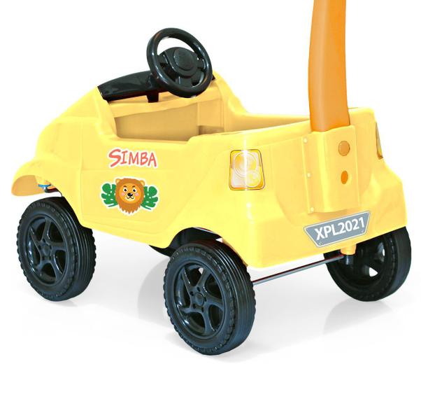 Imagem de Carrinho De Passeio Baby Car Leão Simba - Homeplay