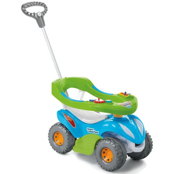 Imagem de Carrinho De Passeio Buzina Infantil Pedal Motoca Protetor