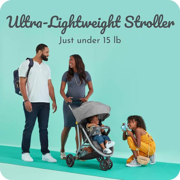 Imagem de Carrinho de passeio Century Stroll On 3 Wheel Lightweight