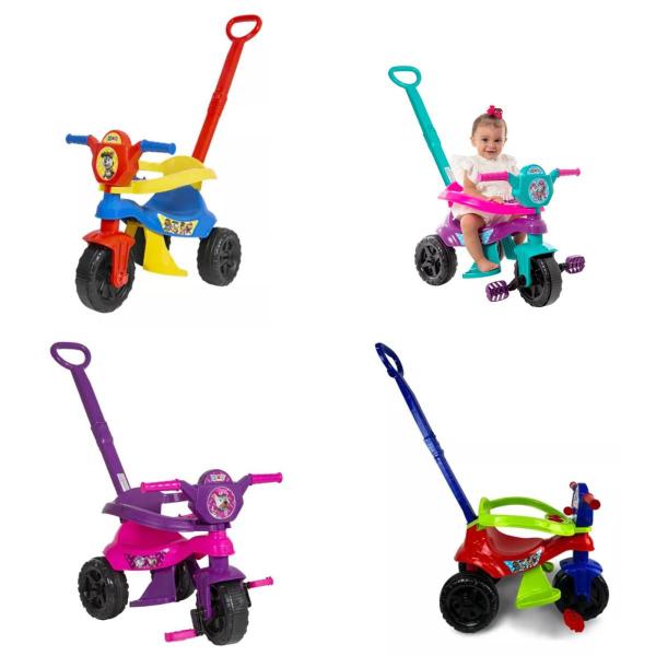 Imagem de Carrinho de Passeio com Pedal Infantil KEMOTOCA Baby Dog 