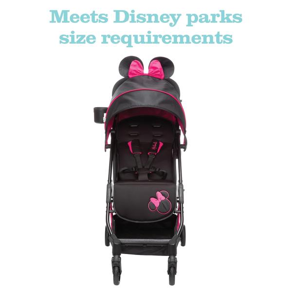 Imagem de Carrinho de passeio Disney Mickey Mouse Teeny Ultra Compact Preto