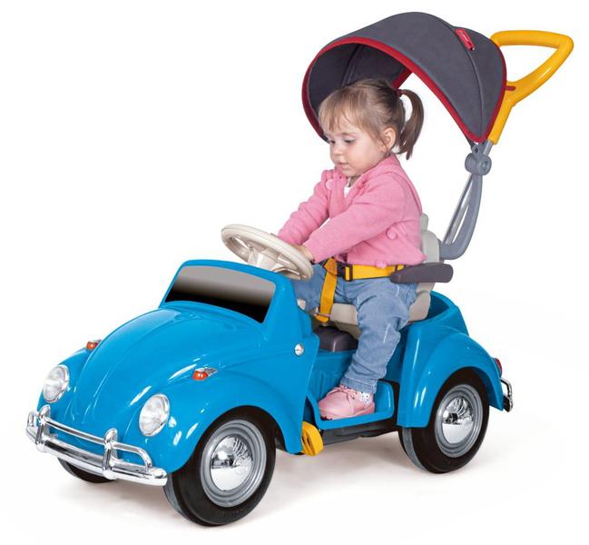 Imagem de Carrinho De Passeio e Pedal Infantil Bubblecar Poliplac