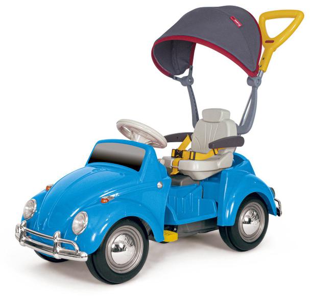 Imagem de Carrinho De Passeio e Pedal Infantil Bubblecar Poliplac