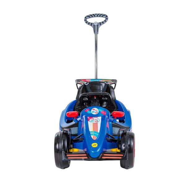 Imagem de Carrinho de passeio e pedal infantil f25 azul - calesita 