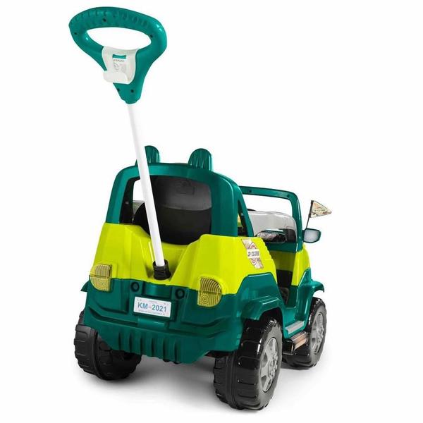 Imagem de Carrinho De Passeio Infantil Diipi Com Pedal Verde Calesita