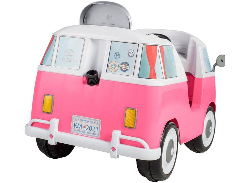 Imagem de Carrinho de Passeio Infantil Kombina com Pedal - com Empurrador Calesita