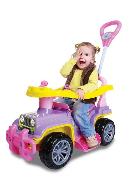 Imagem de Carrinho de Passeio Infantil Maral Jip Jip Menina Rosa