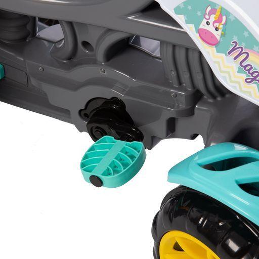 Imagem de Carrinho De Passeio Infantil Quadriciclo Haste Pedal - Menina