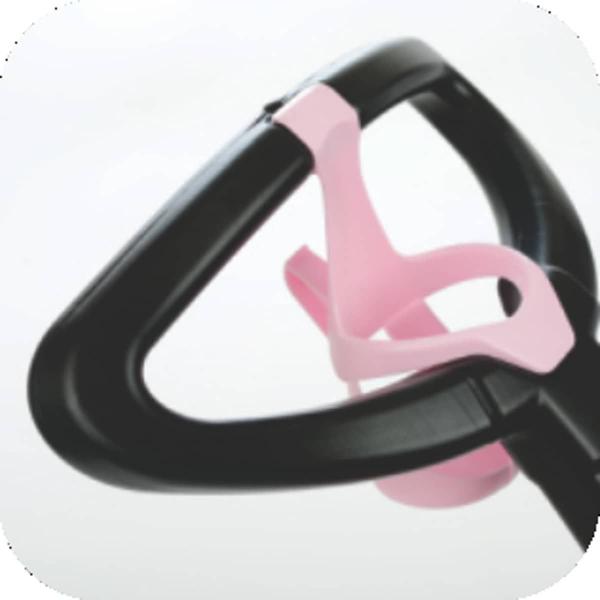 Imagem de Carrinho de Passeio Infantil Rosa Push Baby Easy Ride Biemme