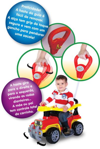 Imagem de Carrinho De Passeio Jip Jip Bombeiro - Maral