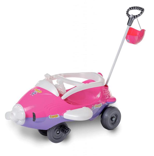 Imagem de Carrinho de Passeio ou Pedal Infantil Com Empurrador Aeroh - Calesita