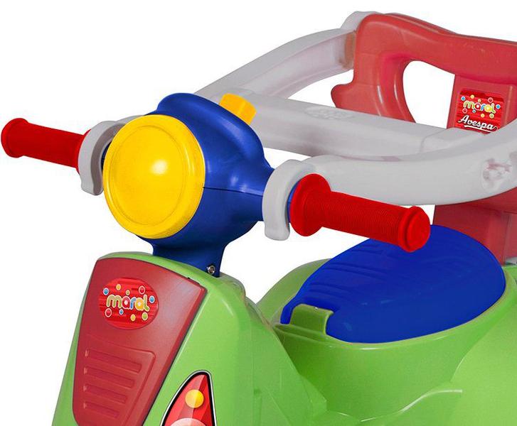 Imagem de Carrinho De Passeio Ou Pedal Infantil Triciclo Avespa - Maral