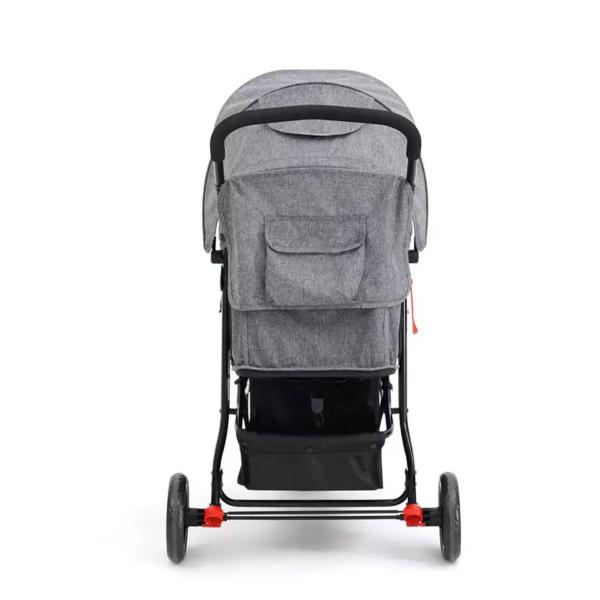 Imagem de Carrinho De Passeio Para Bebê Delta (Até 15kg) Cinza Voyage