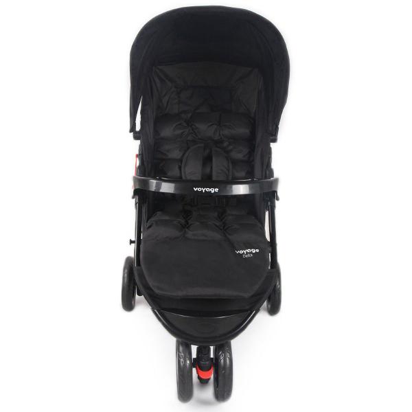 Imagem de Carrinho De Passeio Para Bebê Delta (Até 15kg) Preto Voyage