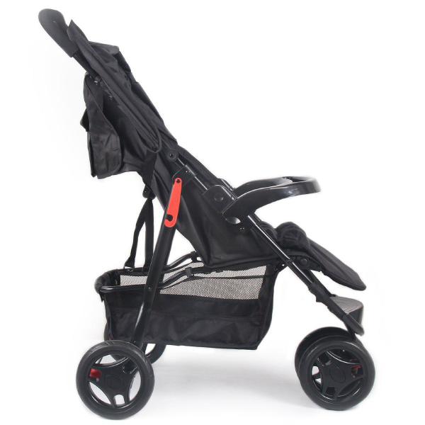 Imagem de Carrinho De Passeio Para Bebê Delta (Até 15kg) Preto Voyage