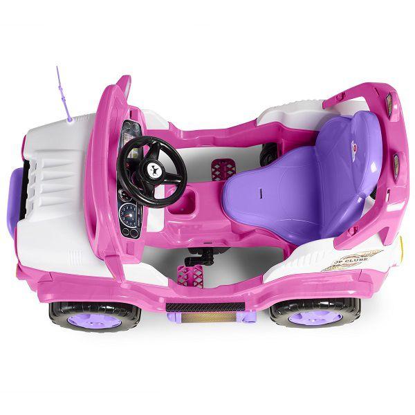 Imagem de Carrinho de Passeio Pedal Diipi Rosa Calesita 1028