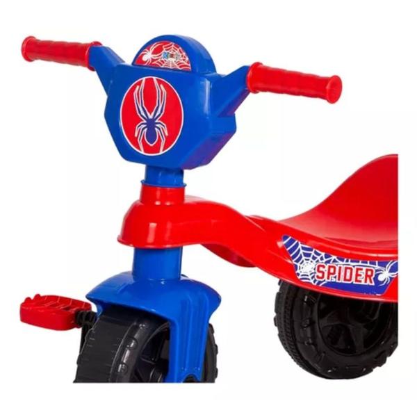 Imagem de Carrinho de passeio/Pedal infantil Kemotoca Spider c/Haste