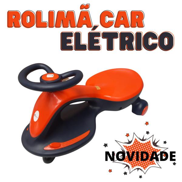 Imagem de Carrinho De Passeio Radical Elétrico Rolimã Car 6v Infantil Importway Laranja