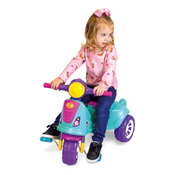 Imagem de Carrinho De Passeio Triciclo Infantil Avespa Maral Cor Pink