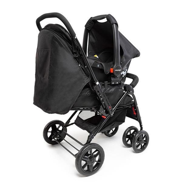 Imagem de Carrinho de Passeio TS Duo Choice Preto Travel System Voyage