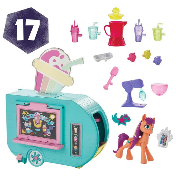 Imagem de Carrinho de Smoothie My Little Pony c/ Figura e Acessorios