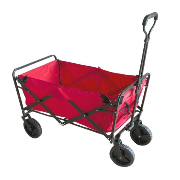 Imagem de Carrinho de Transporte Dobravel Camping Vermelho IWCDCAVM Importway