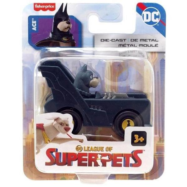 Imagem de Carrinho Die Cast Dc Super Pets Ace O Bat-Cao Mattel Hgl20