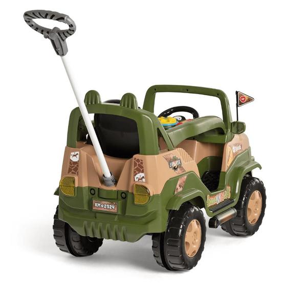 Carrinho Diipi Savannah Cinto de Segurança Suporte p/Bolsa Passeio e Pedal Com Som - Calesita Imagem de Carrinho Diipi Savannah Cinto de Segurança Suporte p/Bolsa Passeio e Pedal Com Som