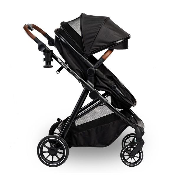 Imagem de Carrinho Duo Street Black Bebê Conforto e Adaptador 0 a 22Kg - ABC Design