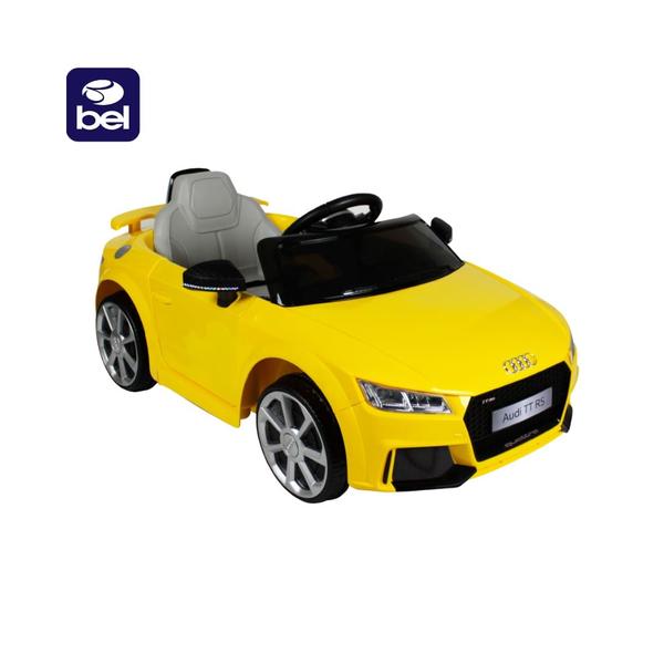 Imagem de Carrinho Elétrico Audi TT RS 12V Amarelo Bel