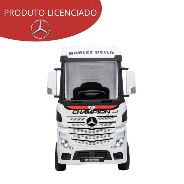 Imagem de  Carrinho Elétrico Infantil Caminhão Mercedes Benz Actros 12v BW119