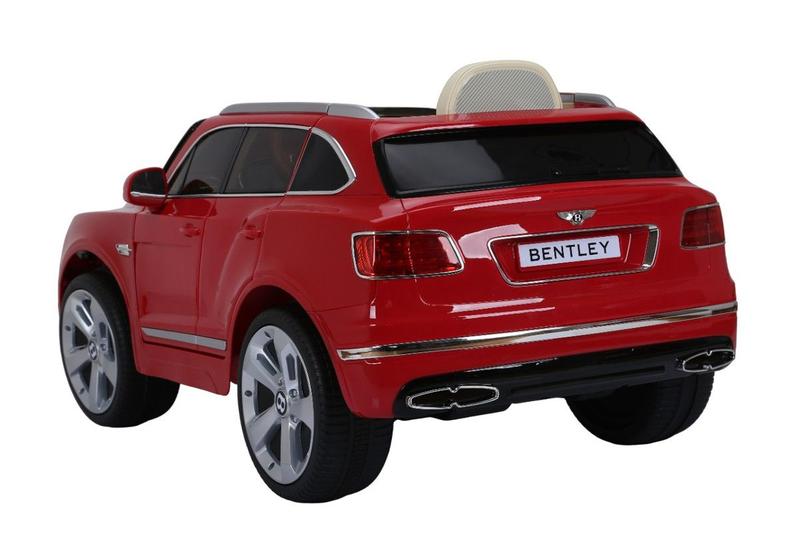 Imagem de Carrinho Eletrico Infantil Menina Menino Bentley 12v Vermelho