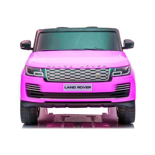 Imagem de Carrinho Elétrico Infantil Mini Land Rover Rosa 2 Lugares Motorizado Menina 24V 