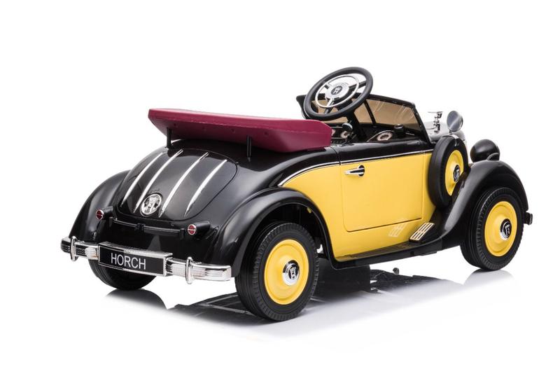 Imagem de Carrinho Elétrico Infantil para Crianças Motorizado Horch 930 V - Amarelo Brinquedo Car Kids