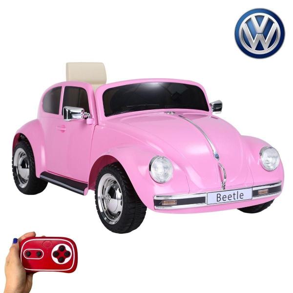 Imagem de Carrinho Elétrico Infantil Rosa Importway Beetle Dune