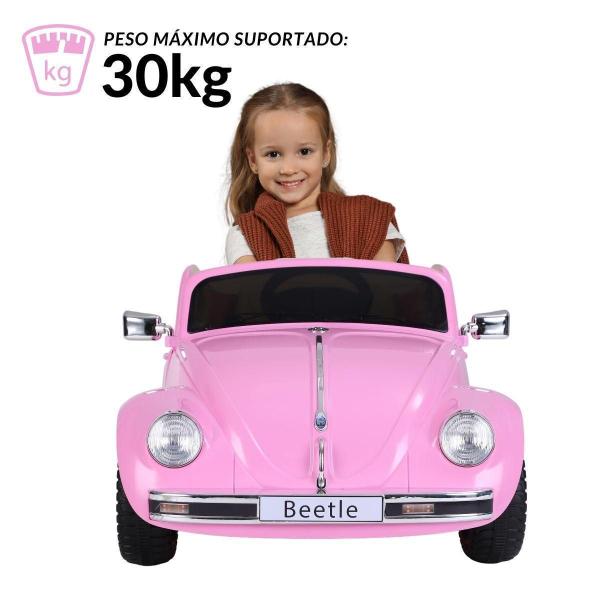 Carrinho Elétrico Infantil Rosa Importway Beetle Dune Imagem de Carrinho Elétrico Infantil Rosa Importway Beetle Dune