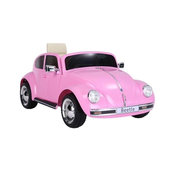 Imagem de Carrinho Elétrico Infantil Rosa Importway Beetle Dune