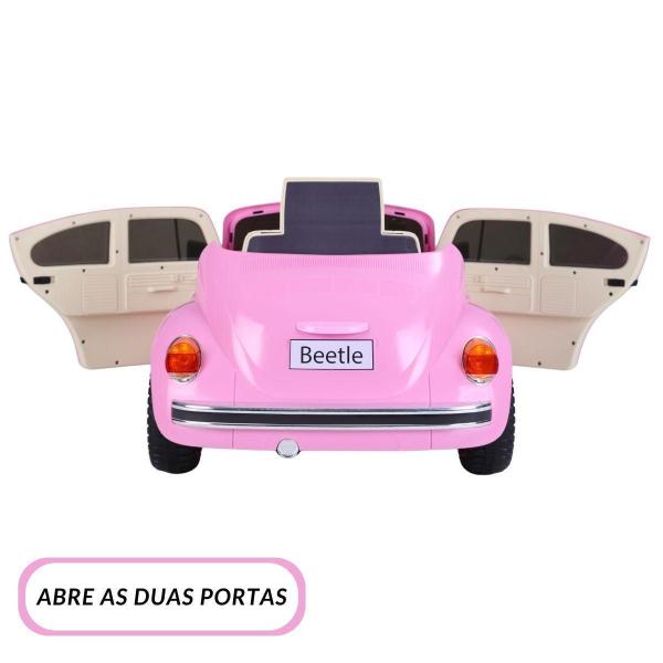 Carrinho Elétrico Infantil Rosa Importway Beetle Dune Imagem de Carrinho Elétrico Infantil Rosa Importway Beetle Dune