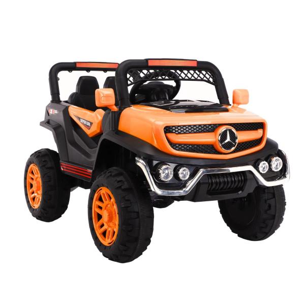 Imagem de Carrinho Elétrico Infantil Super Car 4X4 12V Rádio Luz Controle 2 em 1